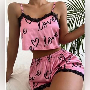 silk pajama set